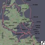 Trasa na interaktivní mapě